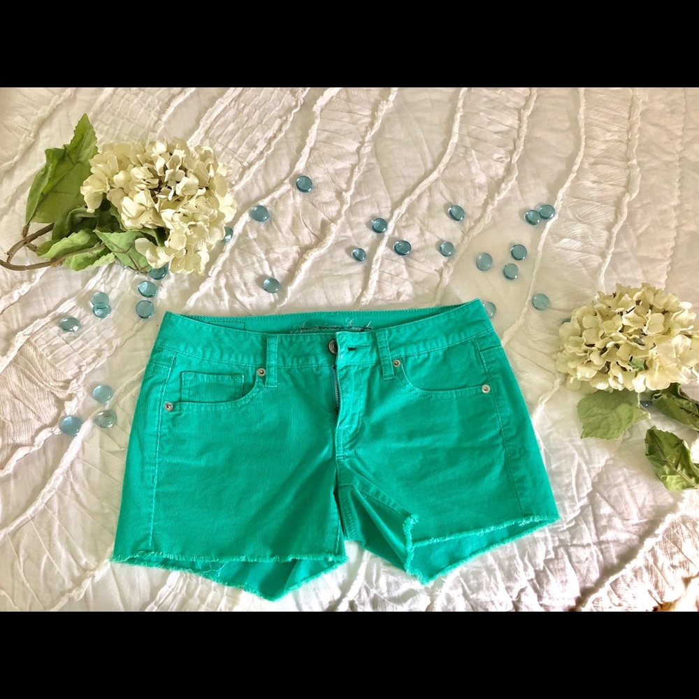 American Eagle Mint Green Shorts